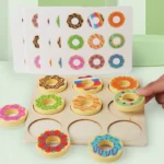 Houten Donut puzzel